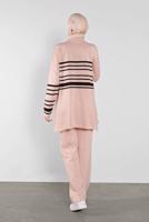 Hijab clothing POWDER STRIPPED SUIT 1202 