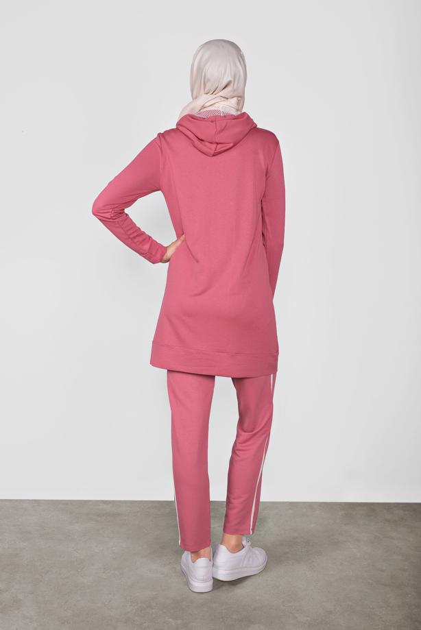 Vêtements hijab  FISHNET DETAILED TRACKSUIT 3155  - TRENDTESETTÜR