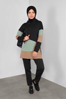 Tesettür giyim SİYAH RENKLİ 2Lİ PANTOLONLU EŞOFMAN TAKIMI 5255