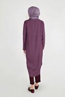 Tesettür giyim MÜRDÜM DÖKÜMLÜ TUNİK 20225