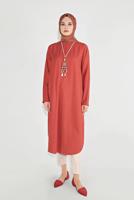 Tesettür giyim NARÇİÇEĞİ DÖKÜMLÜ TUNİK 20225