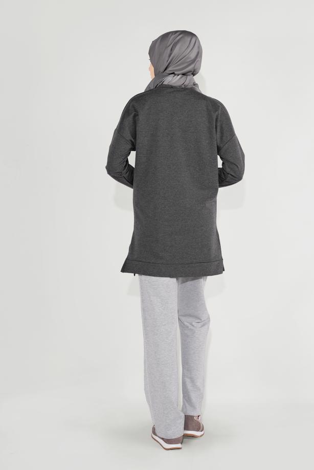 Tesettür giyim  BASKILI TUNİK 1001 - TRENDTESETTÜR