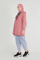 Hijab clothing POWDER HOODED TUNIC 3001
