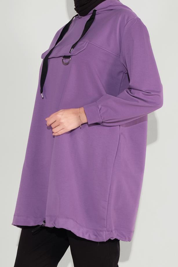 Vêtements hijab  HOODED TUNIC 3001 - TRENDTESETTÜR