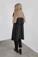 Vêtements hijab BRUN TRENCH-COAT AVEC CEINTURE 06001 