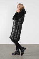 Vêtements hijab NOIR DOUDOUNE AVEC CAPUCHE 1453