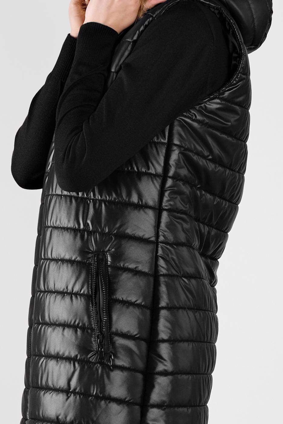 Vêtements hijab NOIR DOUDOUNE AVEC CAPUCHE 1453