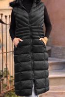 Vêtements hijab NOIR DOUDOUNE À CAPUCHE 1965