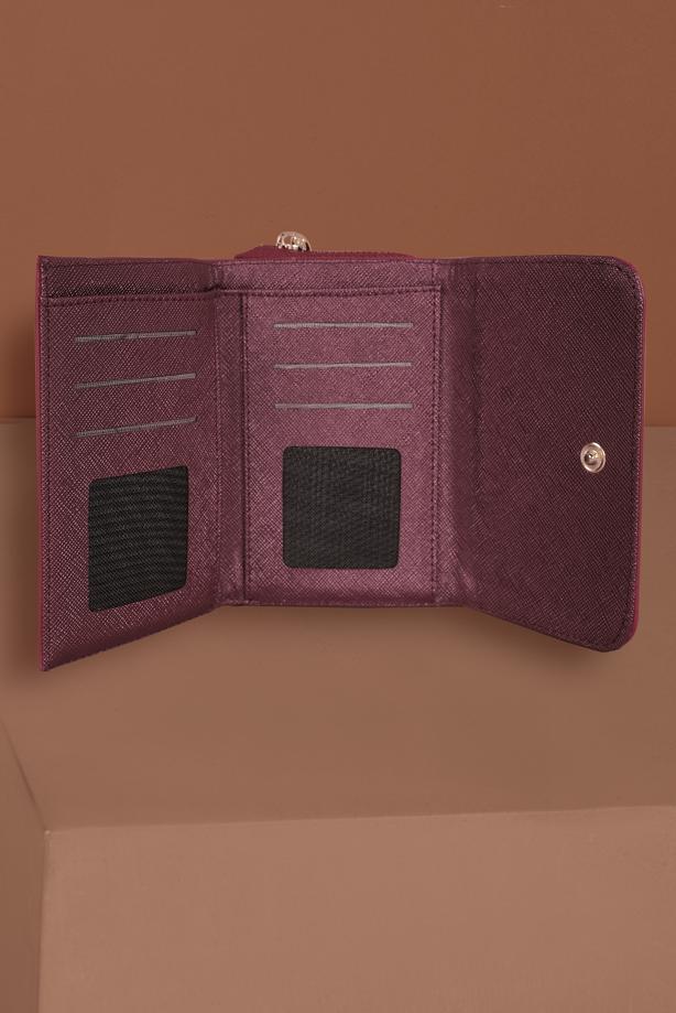 Vêtements hijab ROUGE BORDEAUX ALVİNA PORTE MONNAIE 1020  - TRENDTESETTÜR