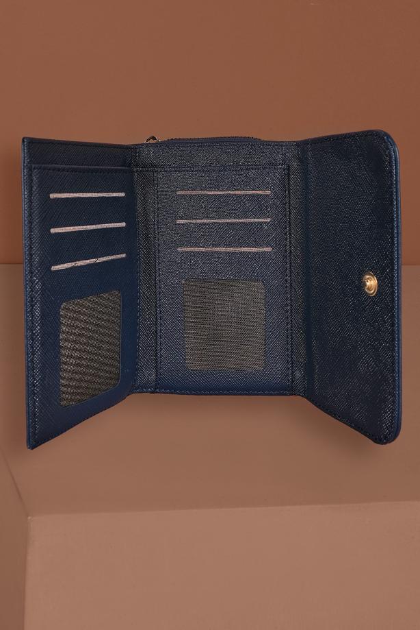 Vêtements hijab BLEU MARINE ALVİNA PORTE MONNAIE 1020  - TRENDTESETTÜR