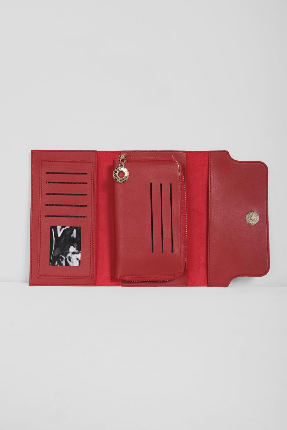 Hijab clothing RED ALVİNA PURSE 1022 