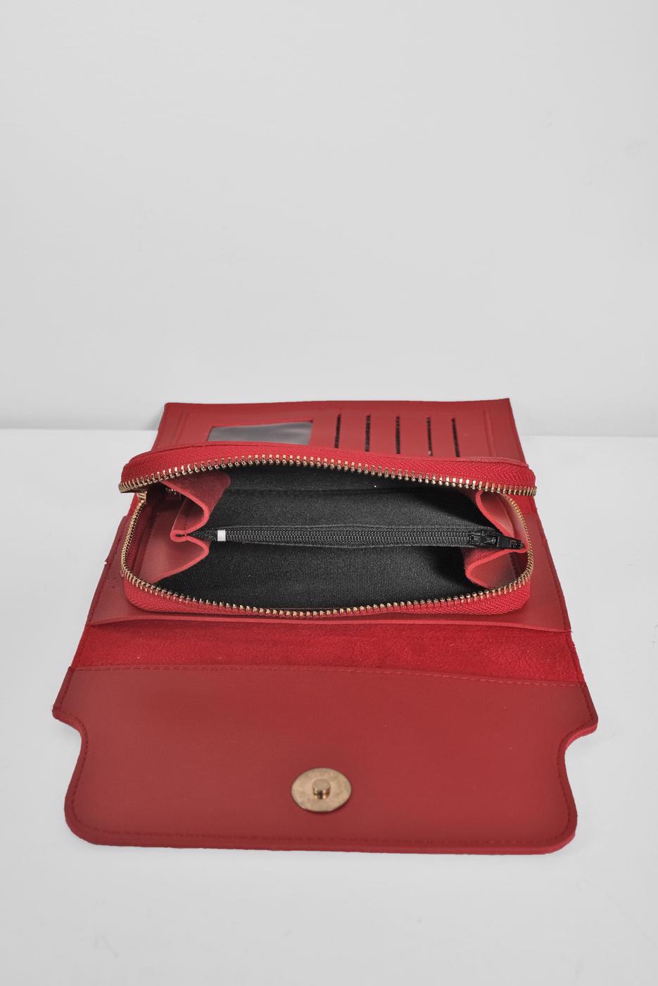 Hijab clothing RED ALVİNA PURSE 1022 