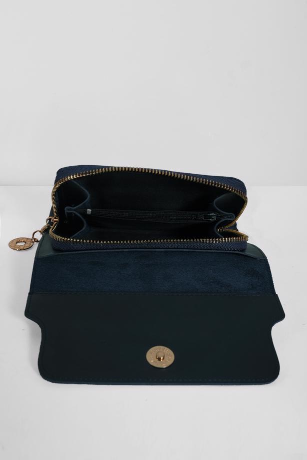 Hijab clothing NAVY BLUE ALVİNA PURSE 1022  - TRENDTESETTÜR