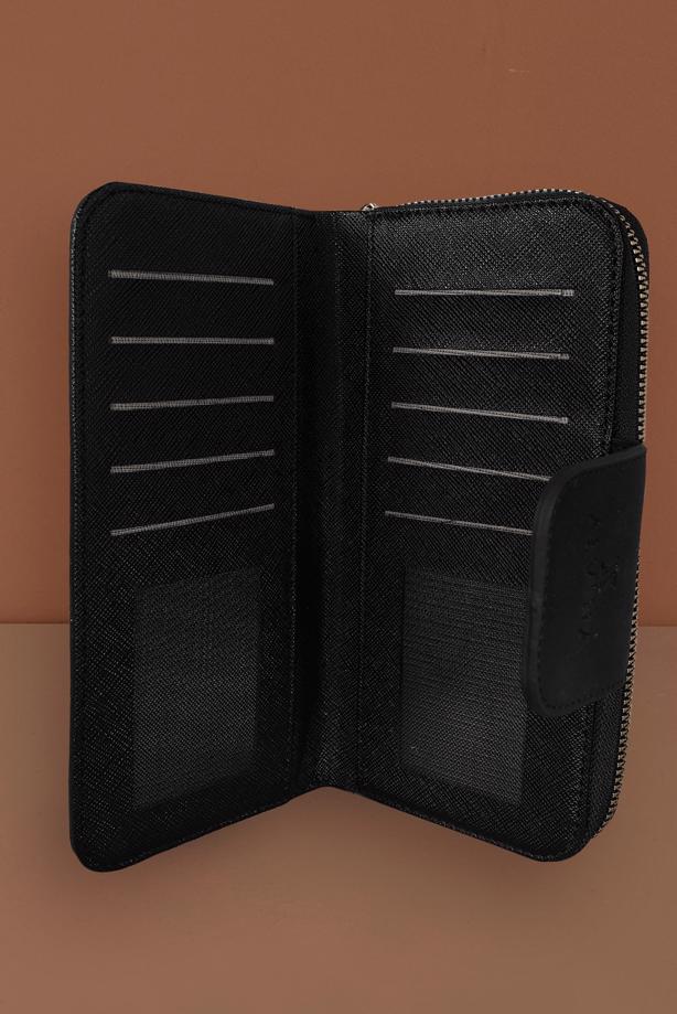 Hijab clothing BLACK T 3613 ALVİNA CÜZDAN - TRENDTESETTÜR