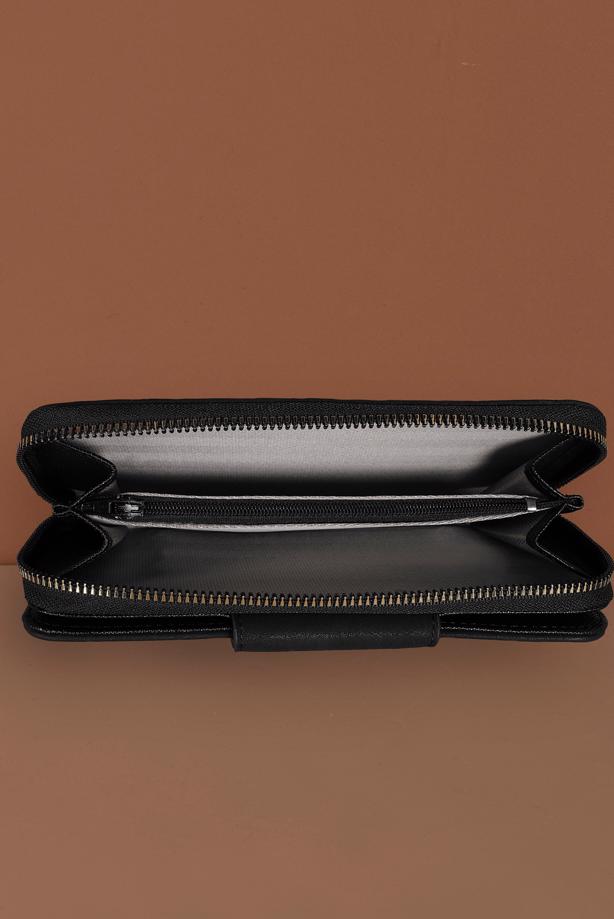 Vêtements hijab NOIR T 3613 ALVİNA CÜZDAN - TRENDTESETTÜR