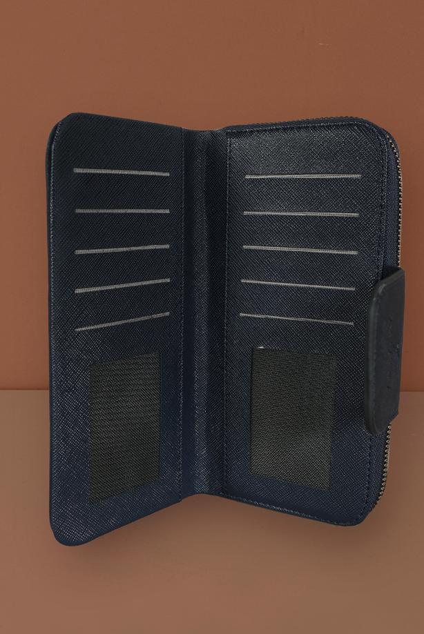 Hijab clothing NAVY BLUE T 3613 ALVİNA CÜZDAN - TRENDTESETTÜR