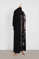 Vêtements hijab NOIR ALVINA ROBE À SEQUINS T 3550