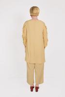 Vêtements hijab JAUNE TUNIQUE À MANCHES À VOLANTS ALVINA T 40565