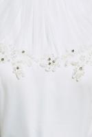 Tesettür giyim PUDRA ALVİNA KEMERLİ ABİYE ELBİSE T 50153