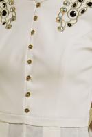 Tesettür giyim SİYAH ALVİNA TAŞ DETAYLI ABİYE ELBİSE T 5944