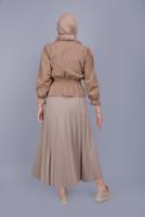 Vêtements hijab BRUN CHEMISIER  052 