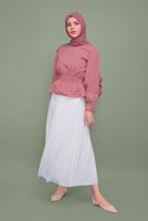 Vêtements hijab ROSE CHEMISIER ÉLASTIQUE À LA TAILLE 502