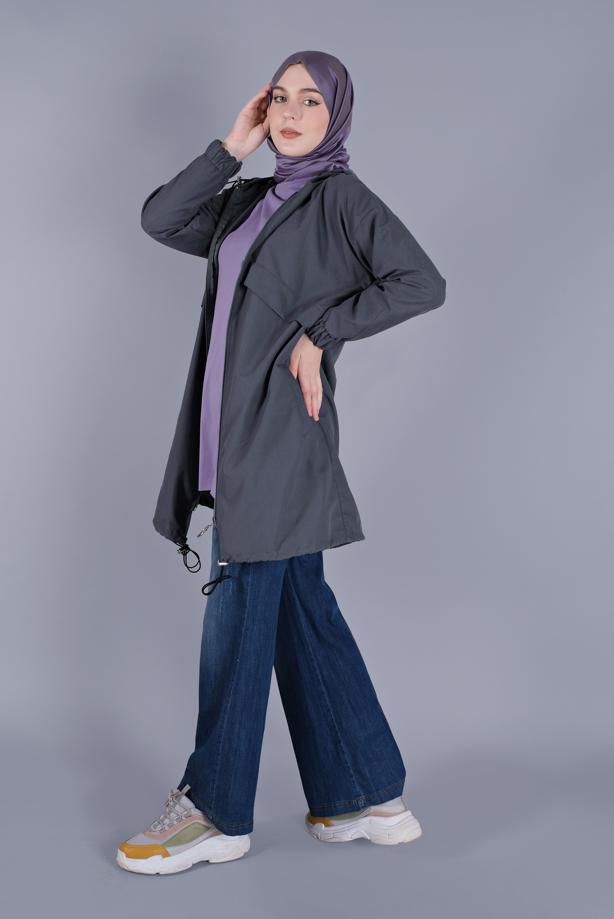 Vêtements hijab  HOODED JACKET  8736  - TRENDTESETTÜR