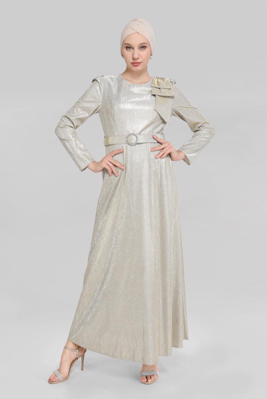 Vêtements hijab OR T 40769ALVİNA FENİX ELBİSE 38/44.