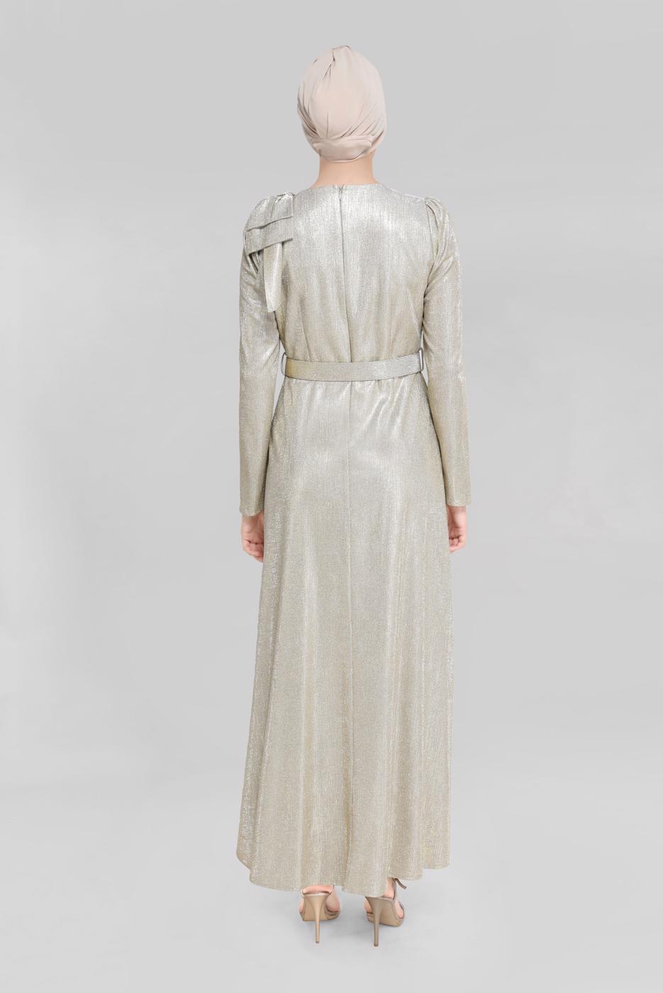 Vêtements hijab OR T 40769ALVİNA FENİX ELBİSE 38/44.