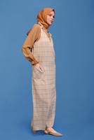 Tesettür giyim BEJ ALVİNA JİLE T 40832