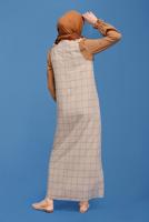 Tesettür giyim BEJ ALVİNA JİLE T 40832