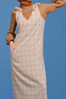 Tesettür giyim BEJ ALVİNA JİLE T 40832