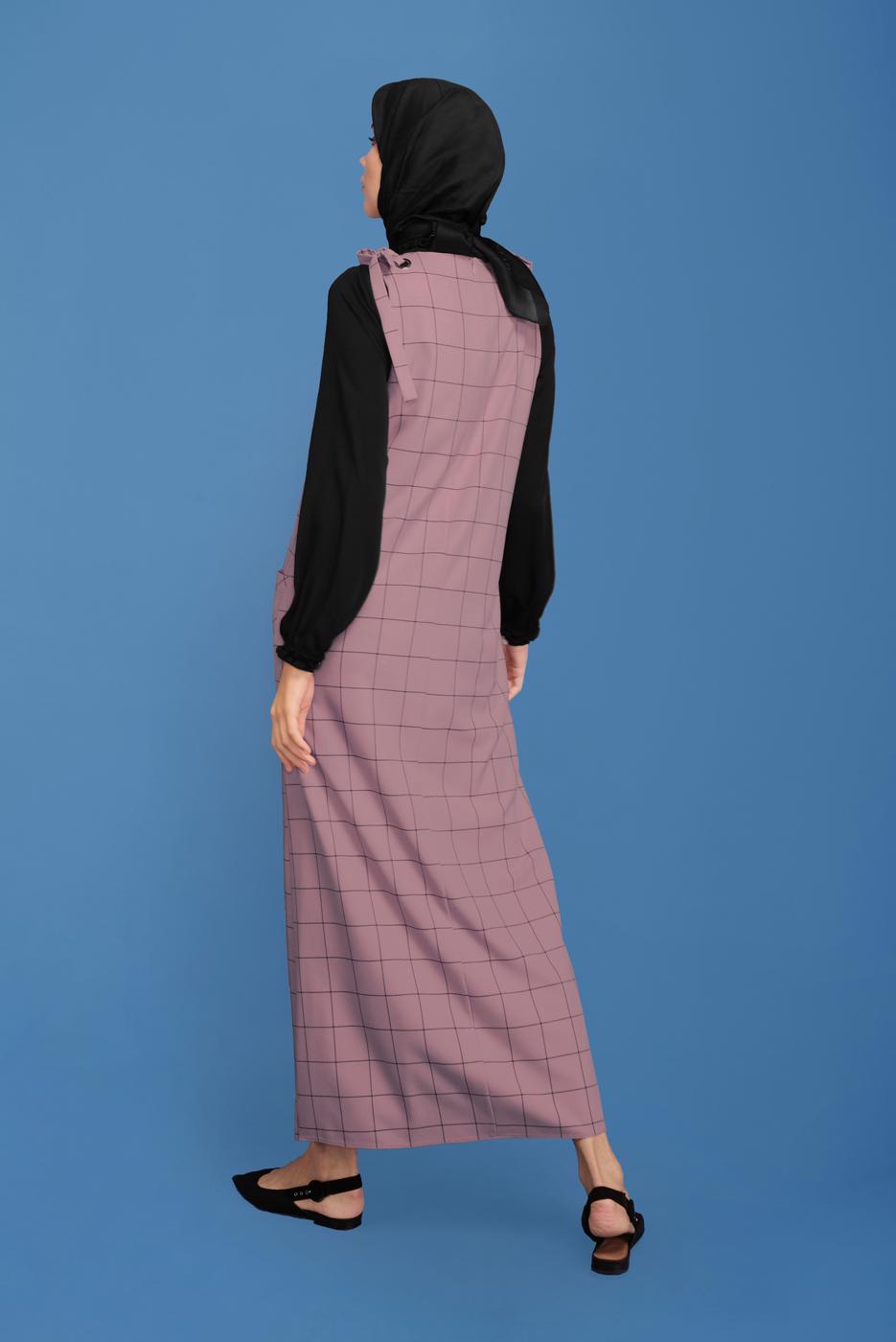 Tesettür giyim PUDRA ALVİNA JİLE T 40832