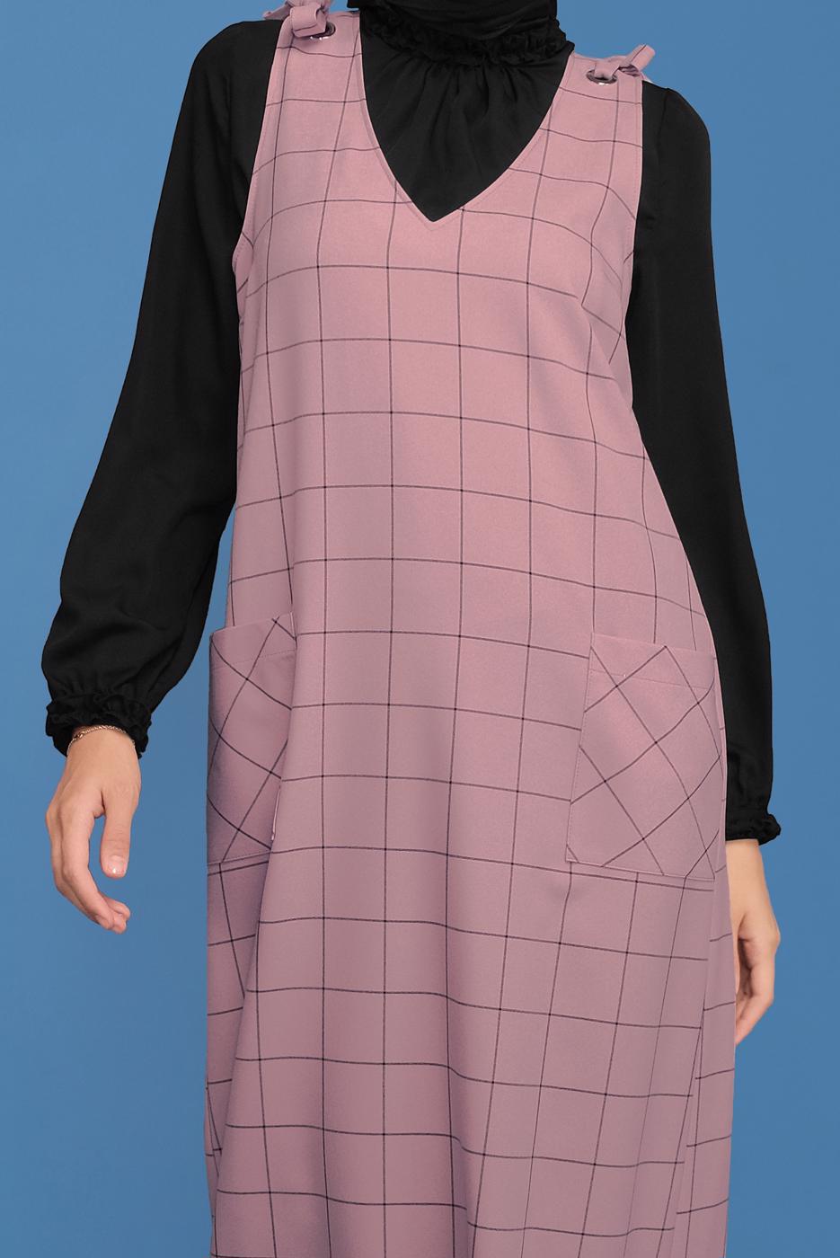 Tesettür giyim PUDRA ALVİNA JİLE T 40832