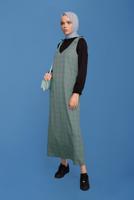 Tesettür giyim YEŞİL ALVİNA JİLE T 40832