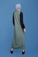 Tesettür giyim YEŞİL ALVİNA JİLE T 40832