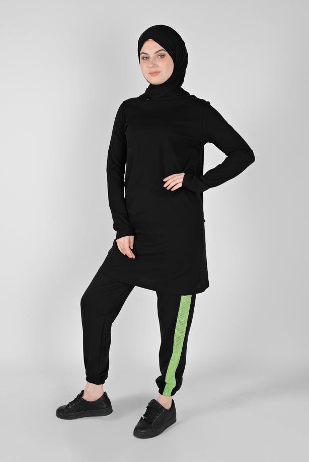 Vêtements hijab  BELT-DETAILED TROUSERS 51012  - TRENDTESETTÜR