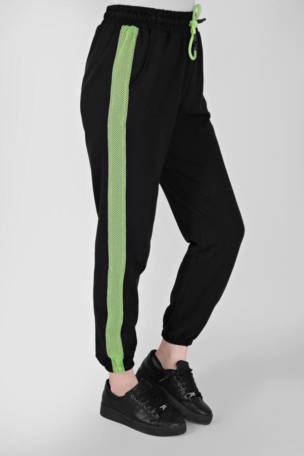 Hijab clothing BLACK BELT-DETAILED TROUSERS 51012  - TRENDTESETTÜR