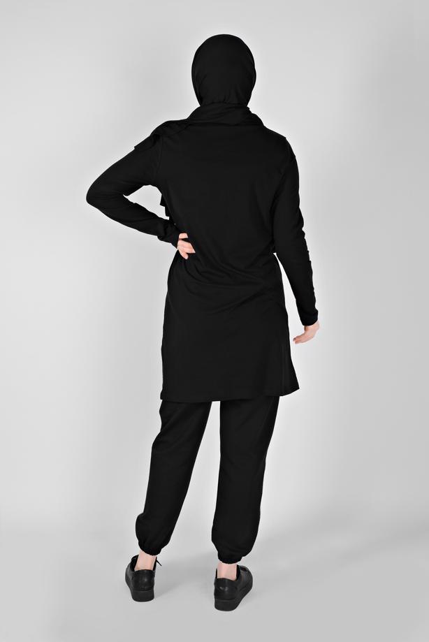 Vêtements hijab  BELT-DETAILED TROUSERS 51012  - TRENDTESETTÜR