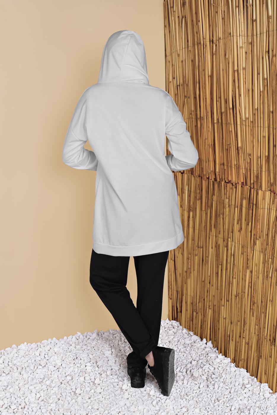 Tesettür giyim KREM CEPLİ İKİ RENK PANTOLONLU EŞOFMAN TAKIM  2256  