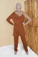 Vêtements hijab TABA ENSEMBLE SURVÊTEMENT À CAPUCHE 2 COULEURS 7555