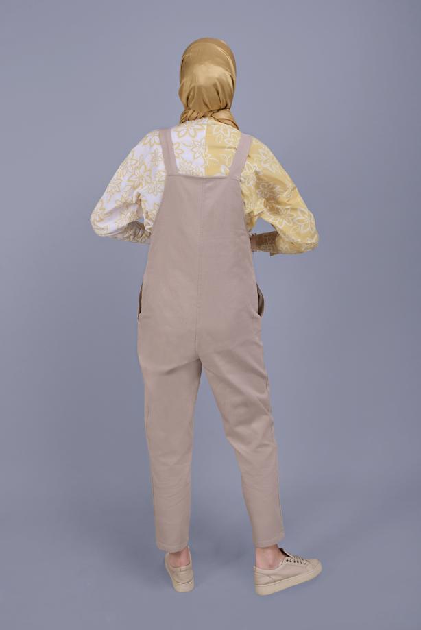 Vêtements hijab  DENIM SALOPET WITH POCKETS  432  - TRENDTESETTÜR