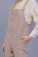 Vêtements hijab BEIGE SALOPES EN DENIM AVEC POCHES 432 