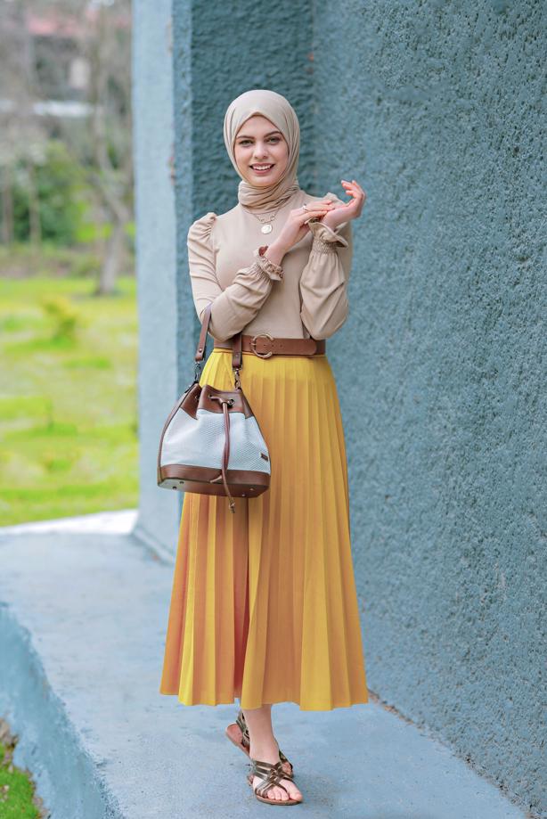 Hijab clothing  PLEATED SKIRT 1961  - TRENDTESETTÜR