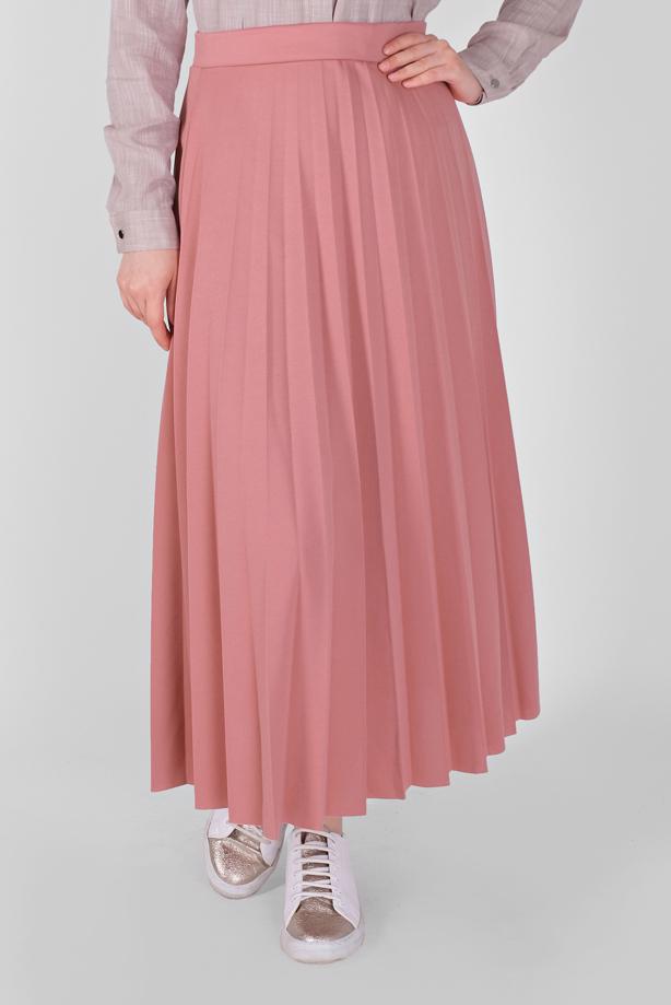 Tesettür giyim  PİLİSELİ ETEK 1961 - TRENDTESETTÜR