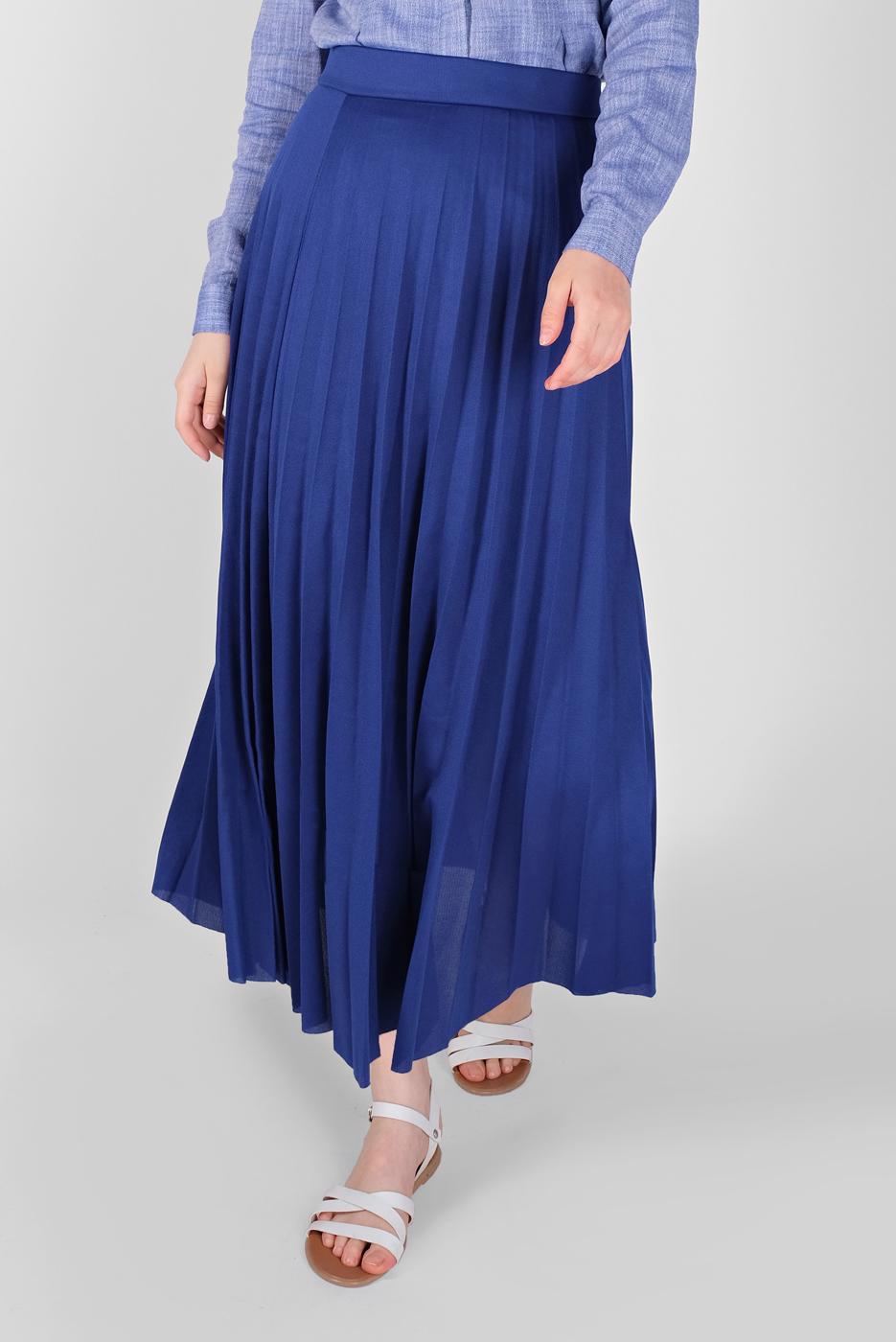 Vêtements hijab BLEU MARINE JUPE PLISSÉE 1961 