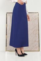 Tesettür giyim LACİVERT ALVİNA KLASİK KESİM ETEK 60068 