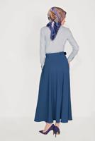 Vêtements hijab BLEU MARINE JUPE CLOCHE T 60085 