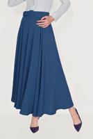 Vêtements hijab BLEU MARINE JUPE CLOCHE T 60085 