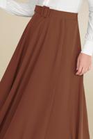 Tesettür giyim TABA SALAŞ ÇAN ETEK T 60085